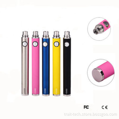 Factory Price 1,300mAh Adjustable Voltage Evod-C Twist battery